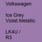 Preview: Volkswagen, Ice Grey Violet Metallic, LK4U / R3.